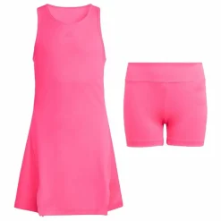 adidas Tennis|Tennis<· GIRLS CLUB TENNIS CLIMACOOL KLEID Lucid Pink