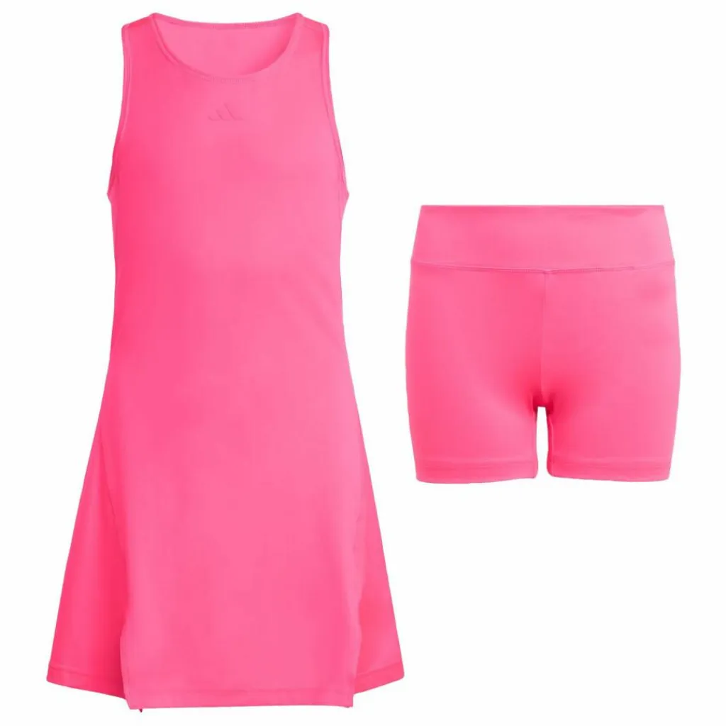 adidas Tennis|Tennis<· GIRLS CLUB TENNIS CLIMACOOL KLEID Lucid Pink