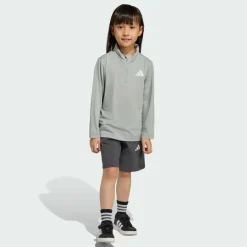 adidas Trainingsanzüge<· GOTO PZ KIDS SPORT-SET Off White / Wonder Sage / White