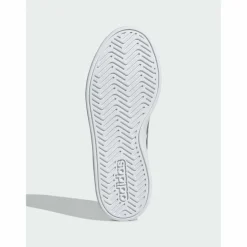 adidas Sneaker<· GRAND COURT 3.0 KINDER UND TEENS SCHUH Cloud White / Silver Metallic / Silver Metallic