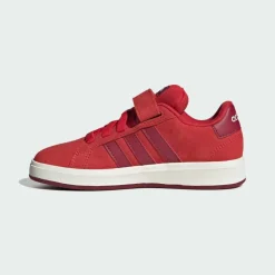 adidas Sneaker<· Grand Court 00s Kids Schuh Collegiate Red / Collegiate Burgundy / Off White