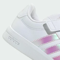 adidas Sneaker<· Grand Court 3.0 EL C Schuhe Cloud White / Iridescent / Cloud White