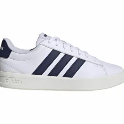 adidas Streetwear|Sneaker<· Grand Court 3.0. ftwwht-darkblue-corewhite