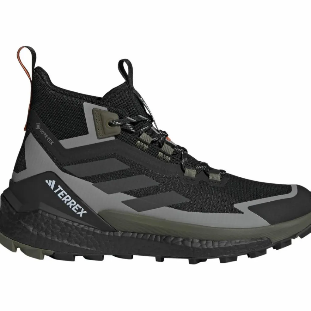 adidas Wanderschuhe<· GTX FREE HIKER 2 core black-carbon-olive strata