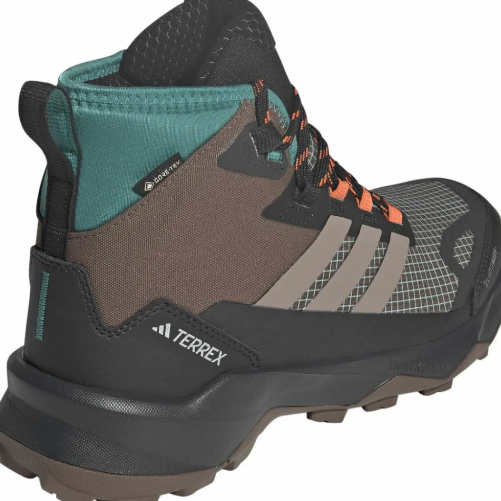 adidas Winterschuhe|Boots & Stiefel<· GTX Skychaser AX5 MID CLIMA earth strata-trace brown-pure teal