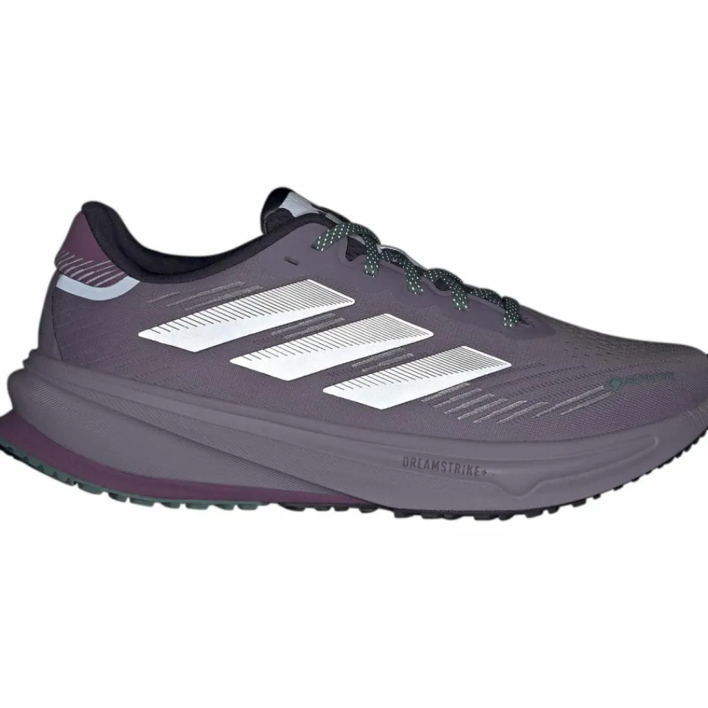 adidas Laufen|Laufschuhe<· GTX SUPERNOVA RISE GTX powder plum-silver met-mint ton