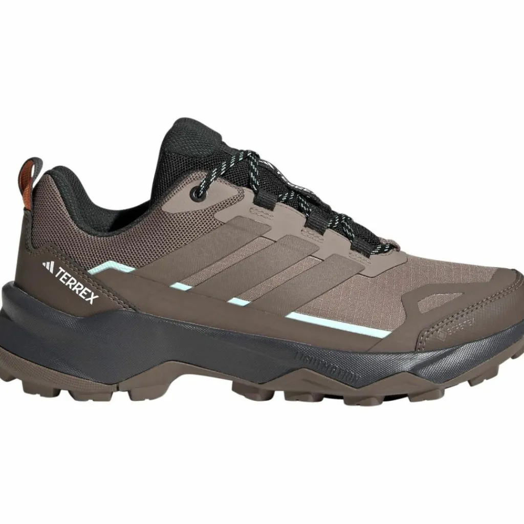 adidas Wandern|Wanderschuhe<· GTX TERREX SKYCHASER AX5 trace brown-earth strata-semi impact orange