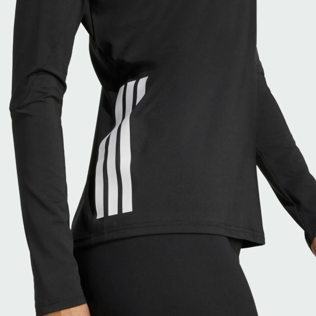 adidas Volleyball<· HILO Langärmeliges Volleyballtrikot Black