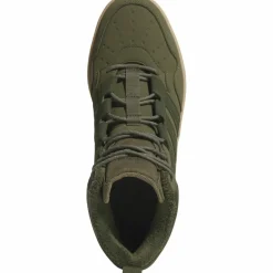 adidas Streetwear|Sneaker<· HOOPS 4.0 MID WINTERIZED olive strata-night cargo-gum