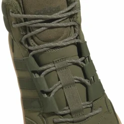 adidas Streetwear|Sneaker<· HOOPS 4.0 MID WINTERIZED olive strata-night cargo-gum