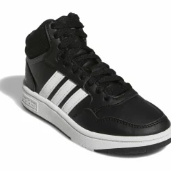 adidas Sneaker<· HOOPS MID 3.0 K core black-ftwr white-grey six