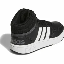 adidas Sneaker<· HOOPS MID 3.0 K core black-ftwr white-grey six