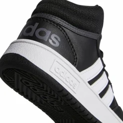 adidas Sneaker<· HOOPS MID 3.0 K core black-ftwr white-grey six
