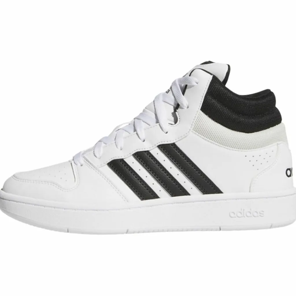 adidas Sneaker|Sneaker<· HOOPS MID CLASSIC SCHUH Cloud White / Core Black / Orbit Grey