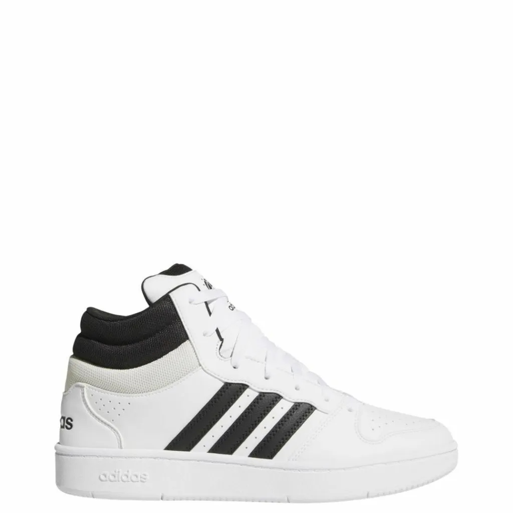 adidas Sneaker|Sneaker<· HOOPS MID CLASSIC SCHUH Cloud White / Core Black / Orbit Grey