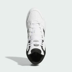 adidas Sneaker|Sneaker<· HOOPS MID CLASSIC SCHUH Cloud White / Core Black / Orbit Grey