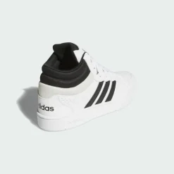 adidas Sneaker|Sneaker<· HOOPS MID CLASSIC SCHUH Cloud White / Core Black / Orbit Grey