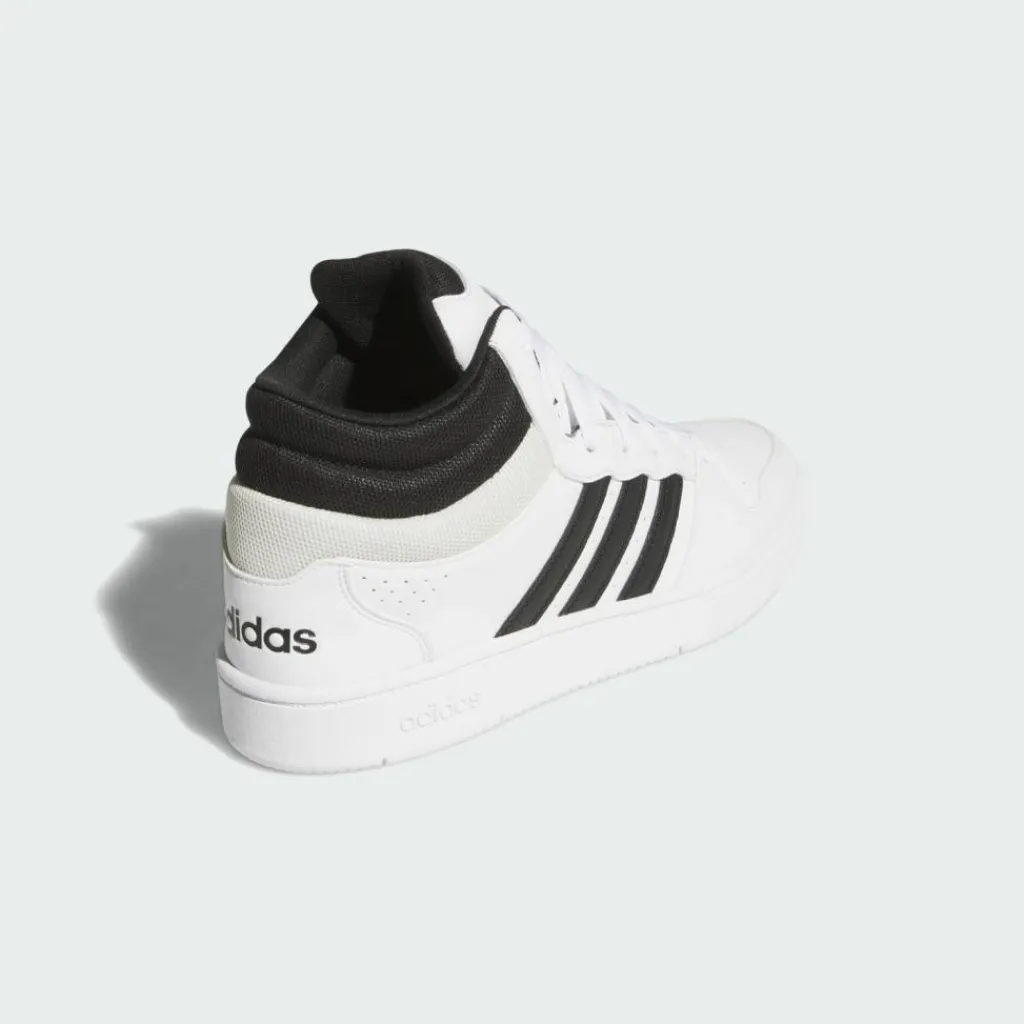 adidas Sneaker|Sneaker<· HOOPS MID CLASSIC SCHUH Cloud White / Core Black / Orbit Grey