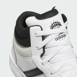 adidas Sneaker|Sneaker<· HOOPS MID CLASSIC SCHUH Cloud White / Core Black / Orbit Grey