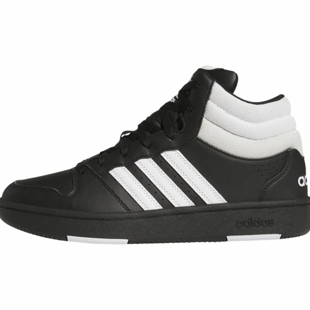 adidas Sneaker|Sneaker<· HOOPS MID CLASSIC SCHUH Core Black / Cloud White / Orbit Grey