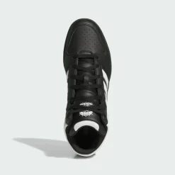 adidas Sneaker|Sneaker<· HOOPS MID CLASSIC SCHUH Core Black / Cloud White / Orbit Grey