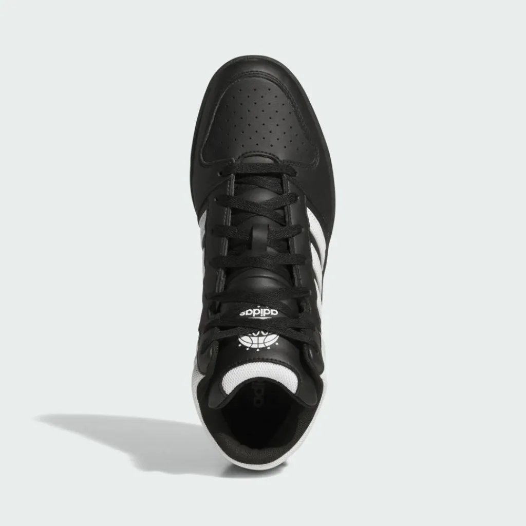 adidas Sneaker|Sneaker<· HOOPS MID CLASSIC SCHUH Core Black / Cloud White / Orbit Grey