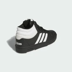 adidas Sneaker|Sneaker<· HOOPS MID CLASSIC SCHUH Core Black / Cloud White / Orbit Grey