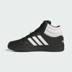 adidas Sneaker|Sneaker<· HOOPS MID CLASSIC SCHUH Core Black / Cloud White / Orbit Grey