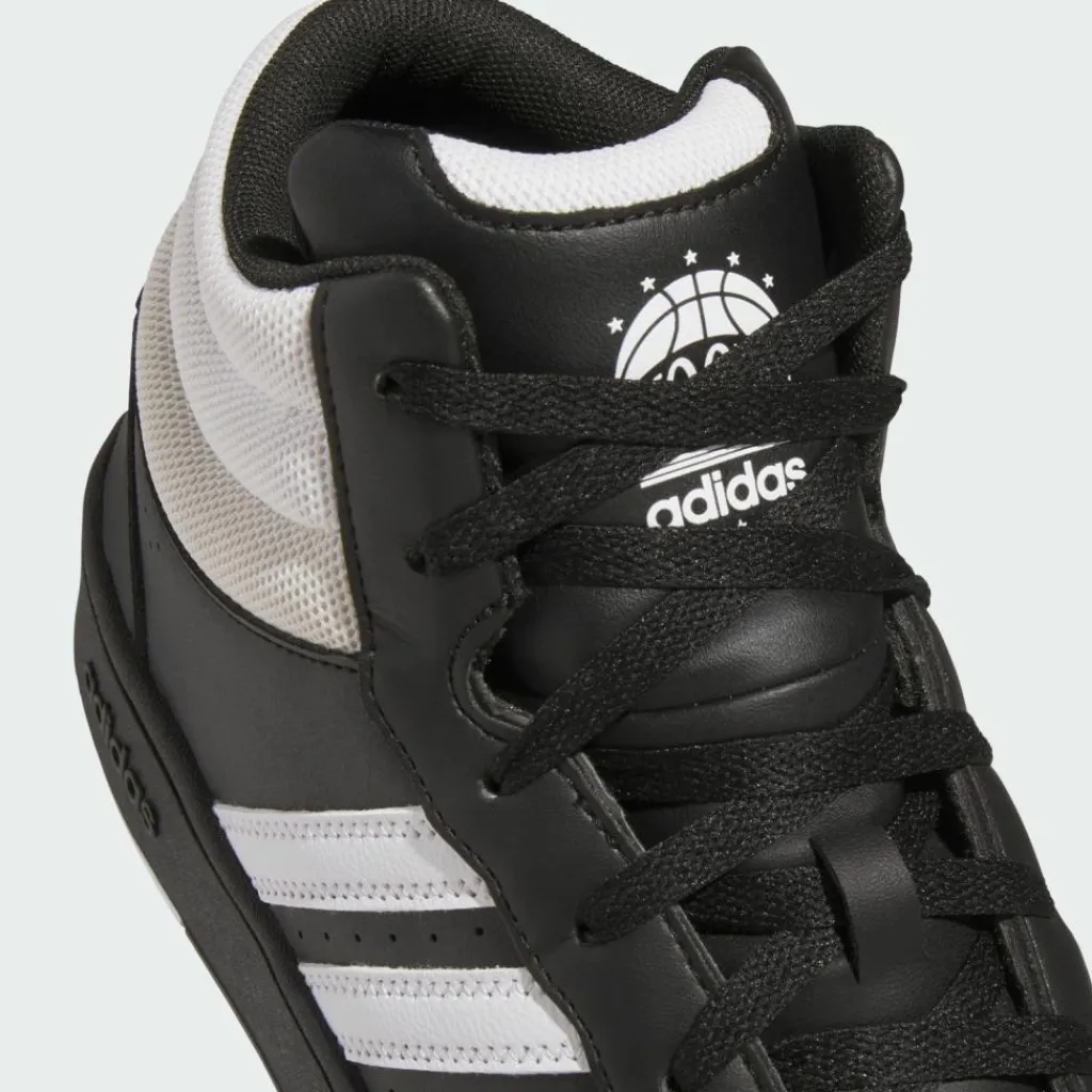 adidas Sneaker|Sneaker<· HOOPS MID CLASSIC SCHUH Core Black / Cloud White / Orbit Grey