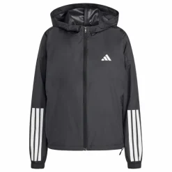 adidas Übergangsjacken<· Hyperglam 3-Streifen Windbreaker Black
