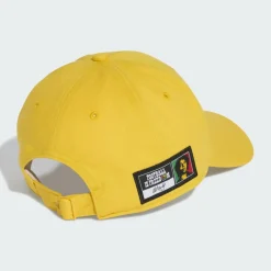 adidas Kopfbedeckungen|Kopfbedeckungen<· Jamaika 26 x Bob Marley Baseball Kappe Bold Gold / Black