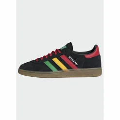 adidas Sneaker|Sneaker<· JamaikaHandballSpezialSchuh Core Black / Pure Ruby / Bold Gold