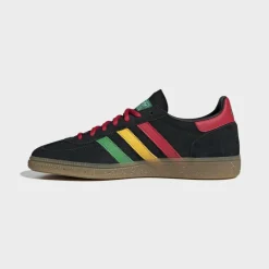 adidas Sneaker|Sneaker<· JamaikaHandballSpezialSchuh Core Black / Pure Ruby / Bold Gold