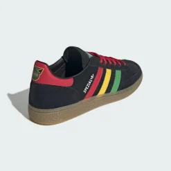 adidas Sneaker|Sneaker<· JamaikaHandballSpezialSchuh Core Black / Pure Ruby / Bold Gold