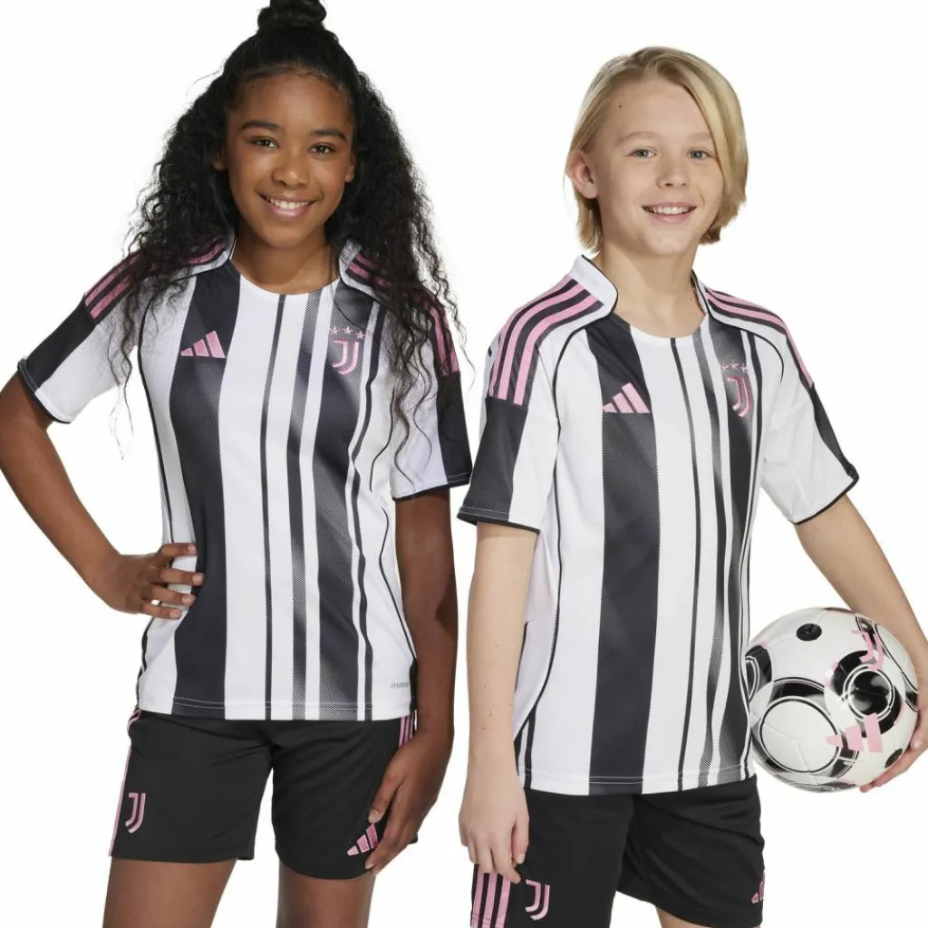 adidas Trikots<· Juventus Turin 25/26 Heim white-black