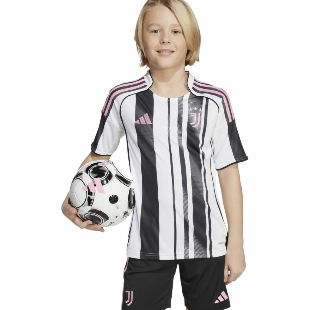 adidas Trikots<· Juventus Turin 25/26 Heim white-black