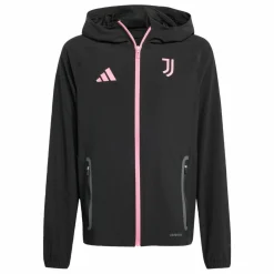 adidas Trainingsanzüge<· Juventus Turin Tiro 25 Competition Vis Black / Bliss Pink