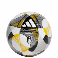 adidas Bälle<· Kings League La Caprichosa League Ball White / Black / Silver Metallic