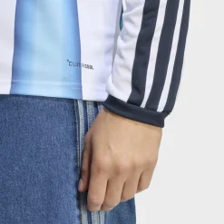 adidas Trikots<· Langärmeliges Heimtrikot Argentina 26 White / Icey Blue / Light Blue