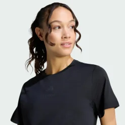 adidas Shirts<· Les Mills Grafik T-Shirt Black / Grey Six