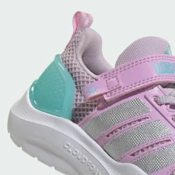 adidas Sneaker<· LIGHTORAMA RUNNER KIDS SCHUH Ice Lavender / Silver Metallic / Flash Aqua