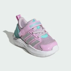 adidas Sneaker<· LIGHTORAMA RUNNER KIDS SCHUH Ice Lavender / Silver Metallic / Flash Aqua