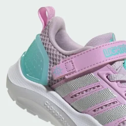 adidas Sneaker<· LIGHTORAMA RUNNER KIDS SCHUH Ice Lavender / Silver Metallic / Flash Aqua