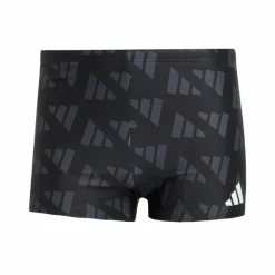 adidas Schwimmen<· Logo Graphic 2 Inch Boxer-Badehose Black / Carbon