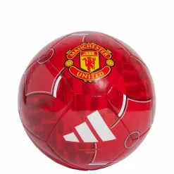 adidas Bälle<· Manchester United Home Club Ball Mufc Red / Active Maroon / Black