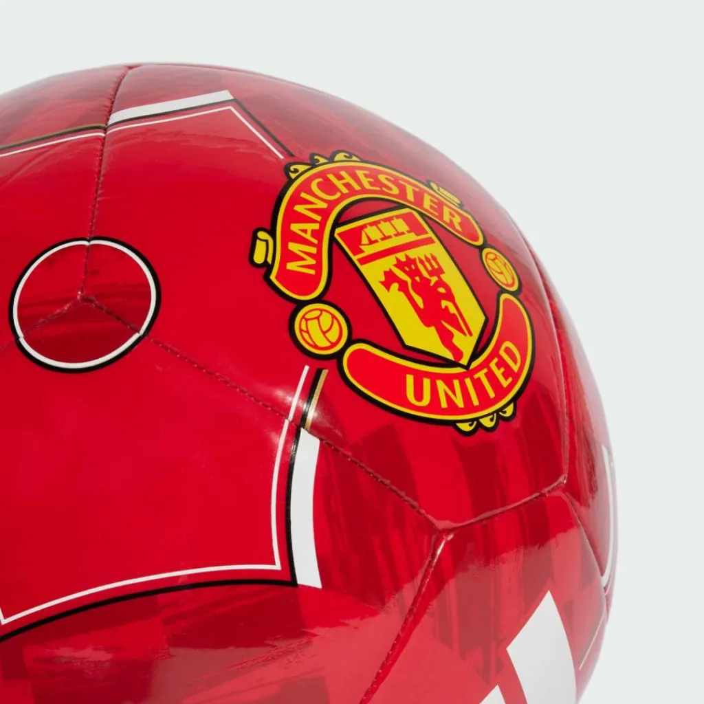 adidas Bälle<· Manchester United Home Club Ball Mufc Red / Active Maroon / Black