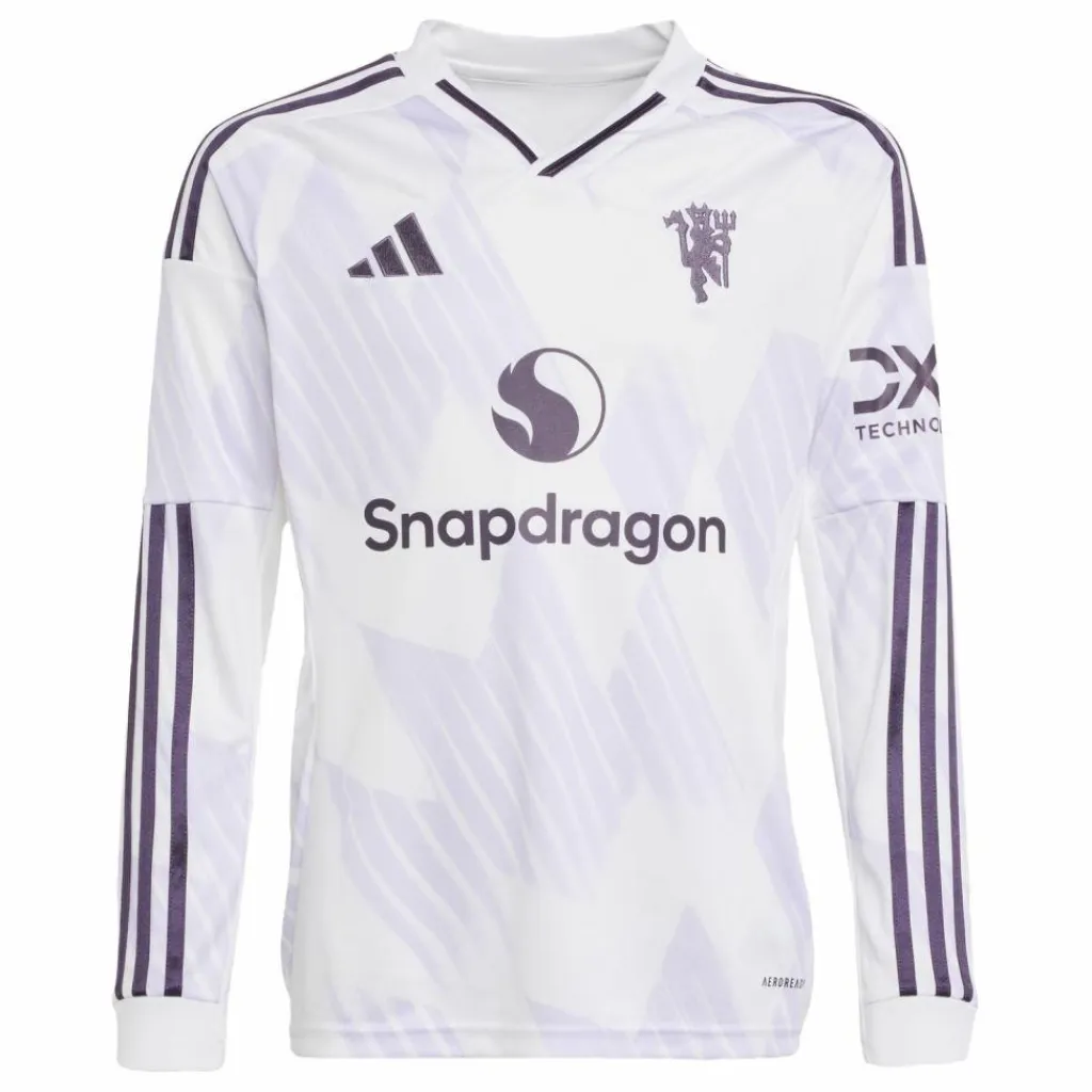adidas Trikots<· Manchester United25/26 Long Sleeve White
