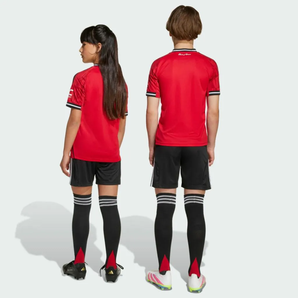 adidas Shorts<· Manchester United 25/26 Kids Heimshorts Black