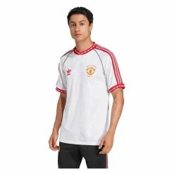 adidas Trikots<· Manchester United 1991 Trikot Weiß weiss