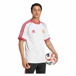 adidas Trikots<· Manchester United 1991 Trikot Weiß weiss